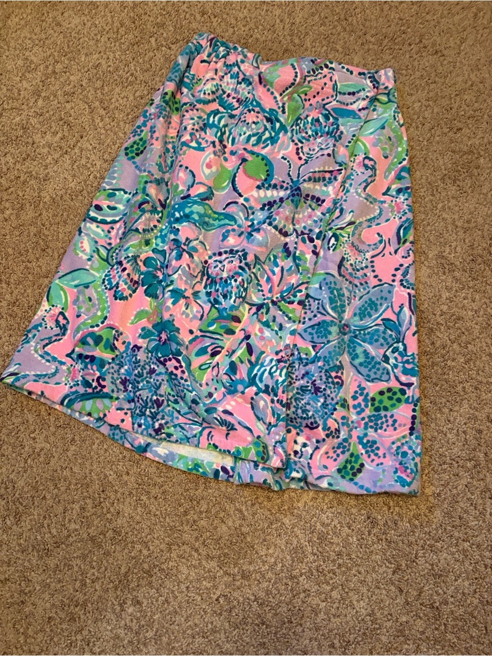 Lilly Pulitzer spa towel wrap
